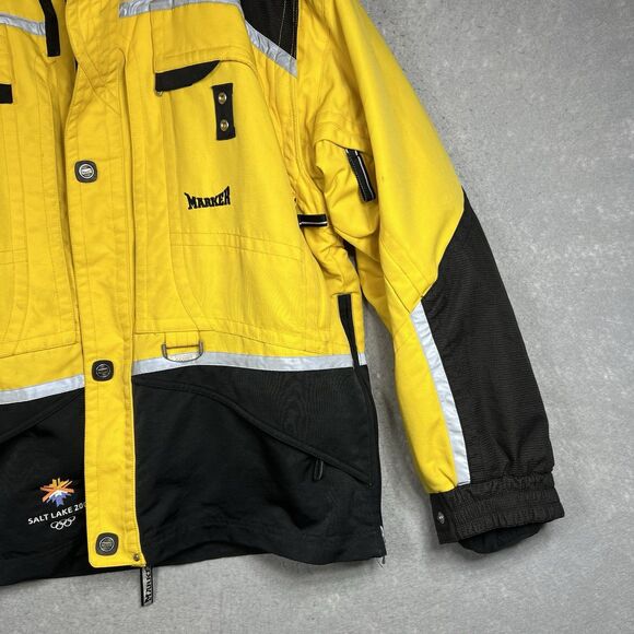 MARKER JACKET 2002 WINTER OLYMPICS LAW ENFORCEMENT SALT LAKE CITY UTAH LINED XL - Picture 7 of 15